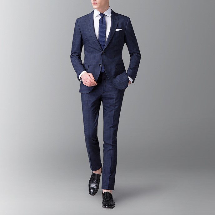 Italian Style Men's Groom Suit Springs Saks T7502