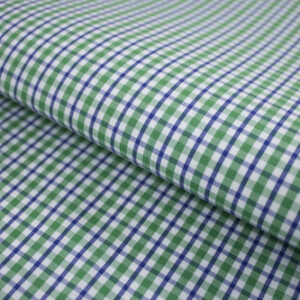 Bob's Superior Wrinkle Shirt Fabrics Check Pattern B-384-1