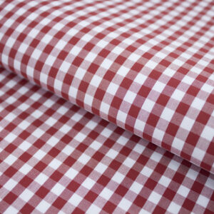 Bob's Cotton Rich Wrinkle Free Shirts Fabric Gingham Pattern B-403