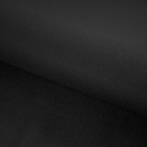 Bob's Easy Care Wrinkle Free Black Shirt Fabric Twill Pattern BT-347