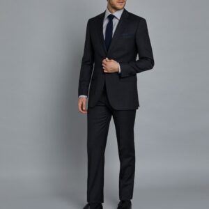 Bob's Black Italian Wool Suit