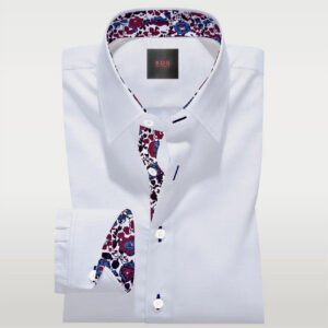 Bob's Modern White Office Shirt