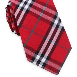 Bob Tie Red White